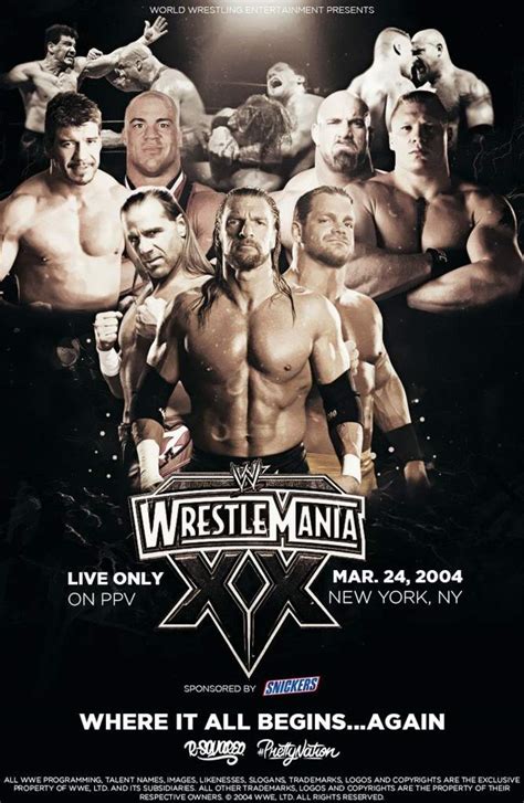 wrestlemania 20 results|wrestlemania xx.